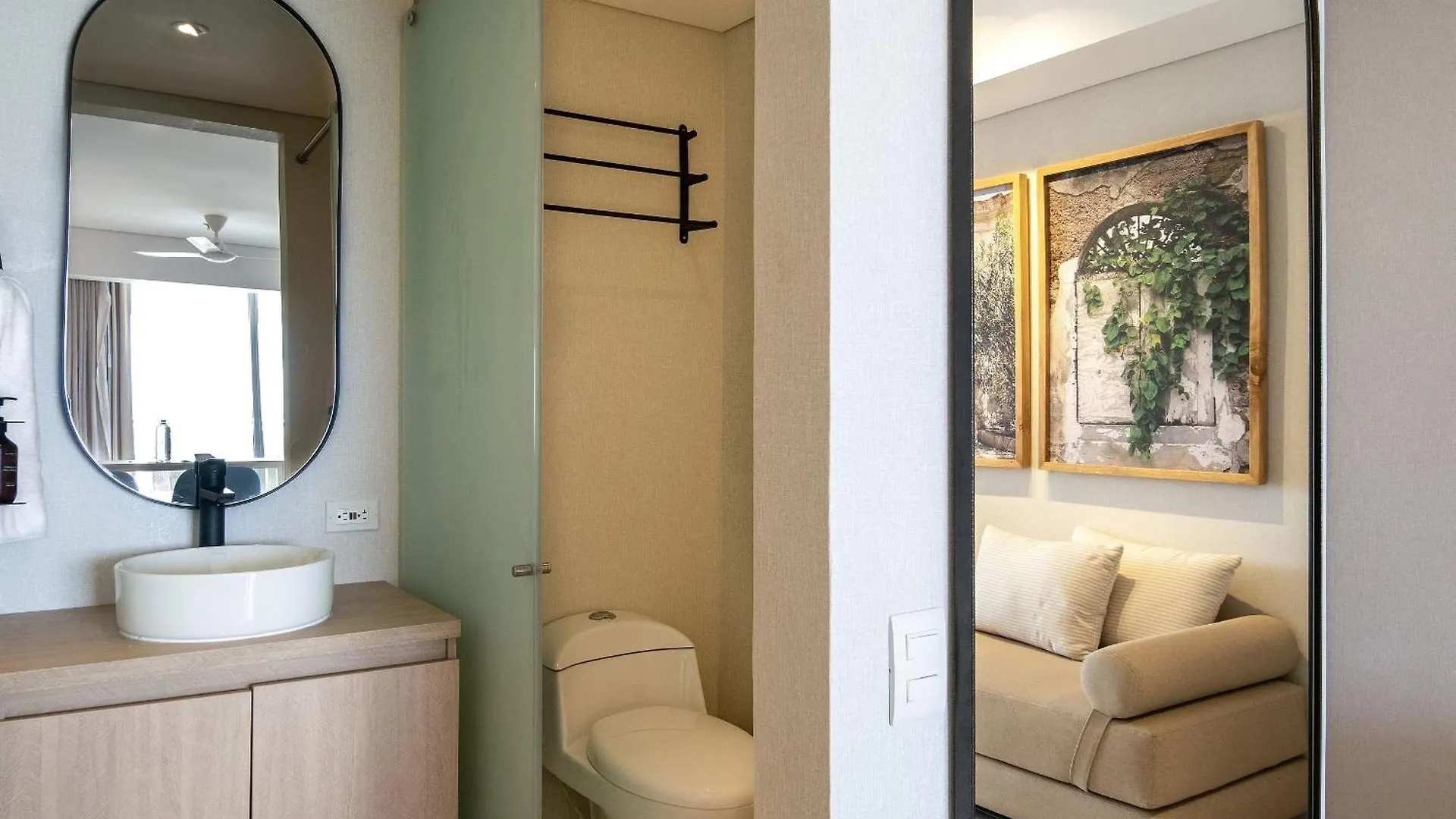 Cb741 Hermosa Suite 10Min-Centro Balcon Privado Kartagena