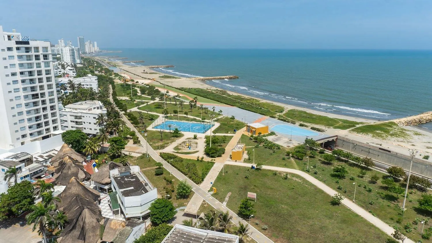 Cb741 Hermosa Suite 10Min-Centro Balcon Privado Cartagena Apartment